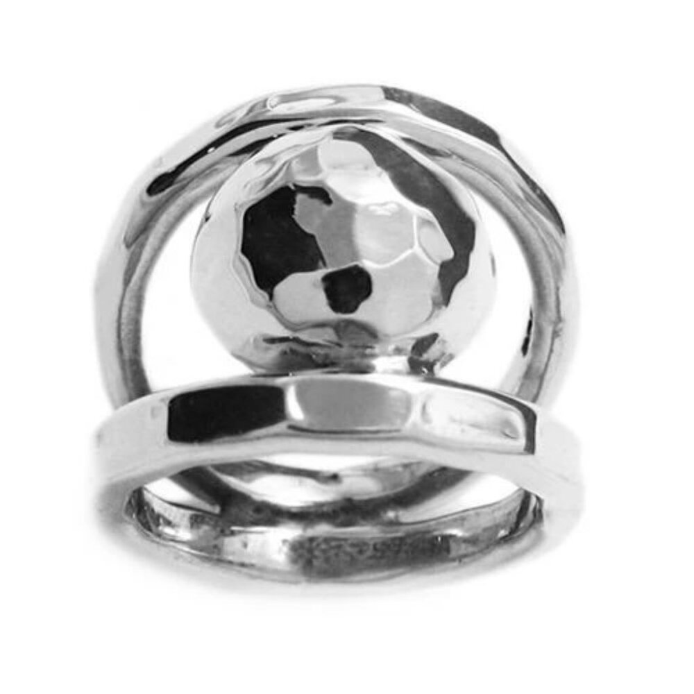 Dazzling Disco Ball Trapped Between Two Bands In … - image 2